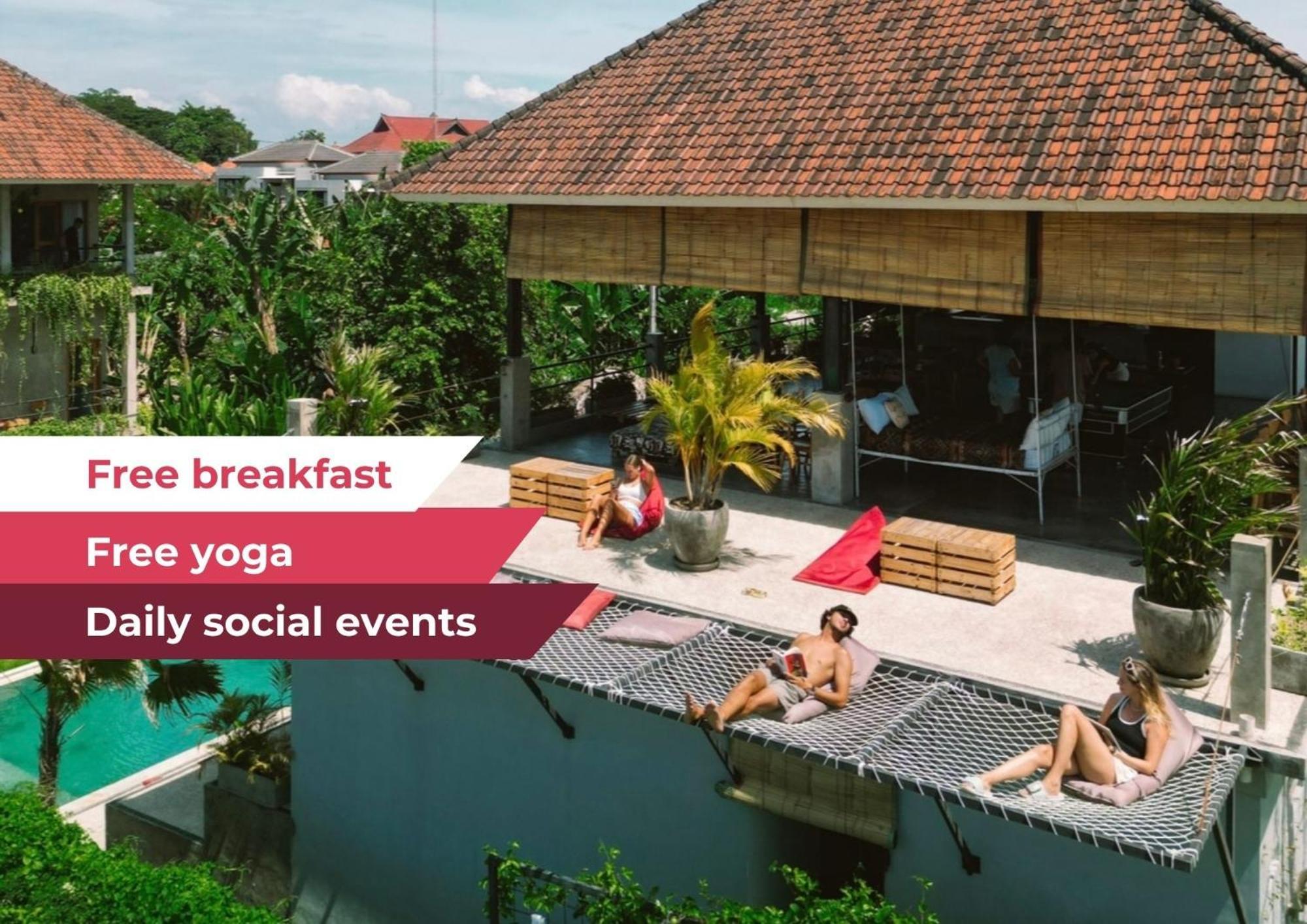 Sepeda Hostel Canggu Esterno foto